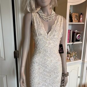 Baccio Couture Dress Swarovski Crystal